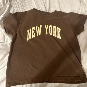 Brandy melivile baby tee